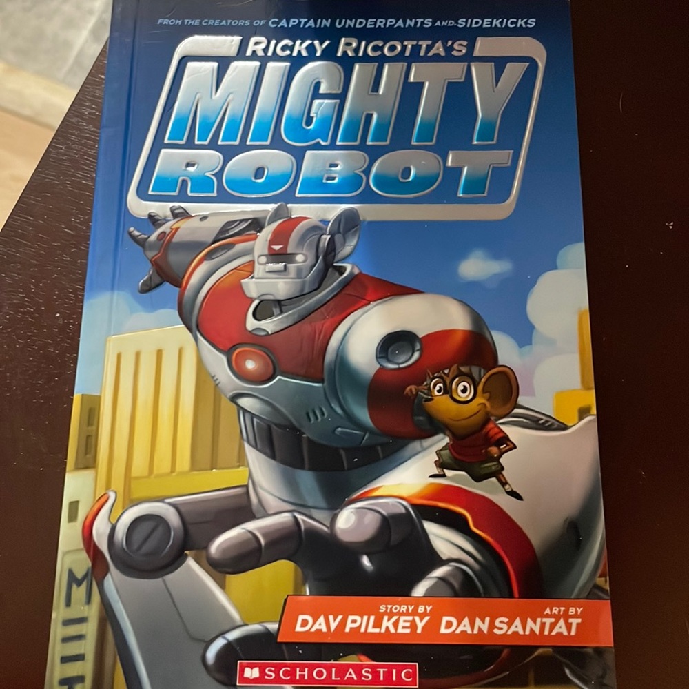 Ricky ricottas mighty robot book